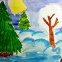 Лес Рисунок Для Детей