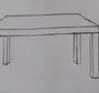 Нарисовать стол карандашом