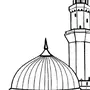 Как легко нарисовать мечеть