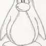 Пингвин Рисунок Для Детей Легкий