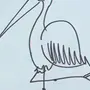 Как нарисовать аиста