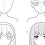 Как нарисовать аниме лицо
