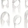 Как Легко Нарисовать Волосы