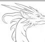 Как нарисовать дракона из тик тока