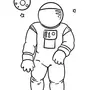 Как нарисовать космонавта поэтапно