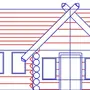 Как Нарисовать Крышу Дома