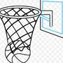 Баскетбольное кольцо рисунок