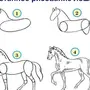 Как нарисовать лошадку для детей