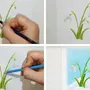 Как нарисовать подснежник красками