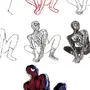 Как нарисовать человека паука легко