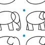 Как легко нарисовать слона