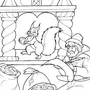 Белка орешки грызет сказка пушкина рисунок