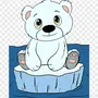 Белый Медведь Рисунок Для Детей