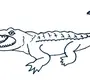 Как Нарисовать Крокодила Ребенку