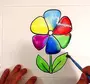 Легкие Рисунки Красками Для Детей