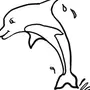 Дельфин Простой Рисунок