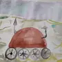 Луноход рисунок для детей