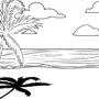 Море Рисунок Для Детей Карандашом