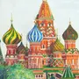 Москва рисунок для детей