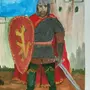 Древнерусский Воин Рисунок 4 Класс