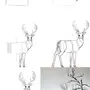 Как легко нарисовать оленя