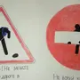 Несуществующий Дорожный Знак Для Детей Рисунок