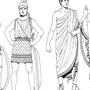 Одежда Древней Греции Рисунки