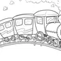 Как нарисовать поезд