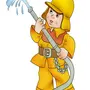 Пожарный рисунок для детей
