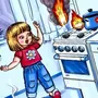 Пожарный рисунок для детей