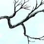 Ветка дерева рисунок