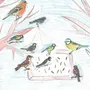 Птичка Рисунок Для Детей