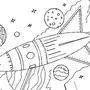 Рисунки на день космонавтики карандашом