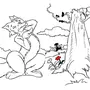 Рисунок К Басне Ворона И Лисица