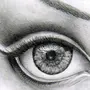 Рисунок карандашом для срисовки глаз