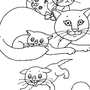 Рисунок кошки 3 класс