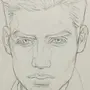 Рисунок мужчины карандашом