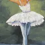 Рисунок на тему балет