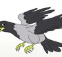 Ворона детский рисунок
