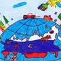 Детский рисунок широка страна моя родная