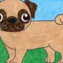 Нарисовать Собаку Карандашом Для Детей Легко