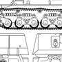 Как нарисовать советский танк