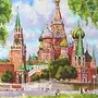 Москва рисунок