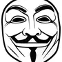 Как нарисовать маску анонимуса