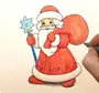 Дед Мороз Рисунок Для Детей