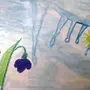 Детские рисунки весенняя капель