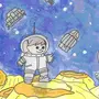 Детский Рисунок Космос