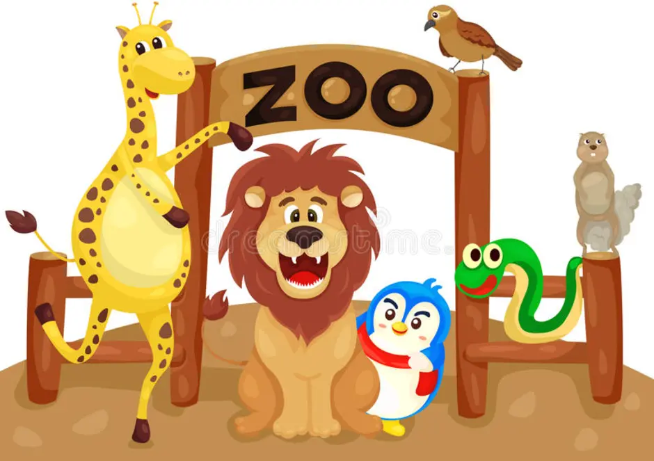 Картинка для детей zoo