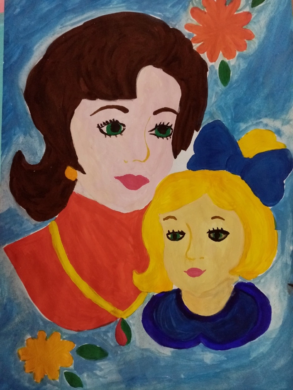Двойной портрет матери и ребенка 4 класс. Портрет мамы. Рисунок для мамы. Портрет мамы для детей. Детские рисунки мамы.