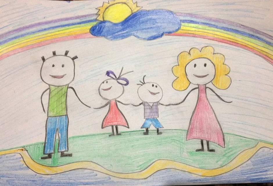 Конкурс семья глазами детей. Детский рисунок. Рисунок семьи детский. Рисунок на тему моя семья. Семья глазами ребенка.